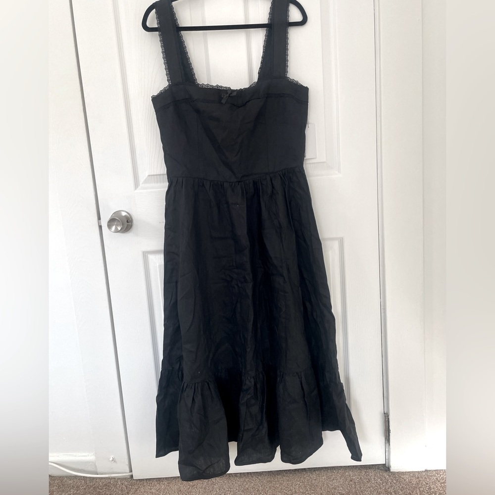 Reformation Black Maxi Dress